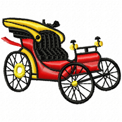 Antique Cars Embroidery Design 5 Antique Cars Embroidery Design 5